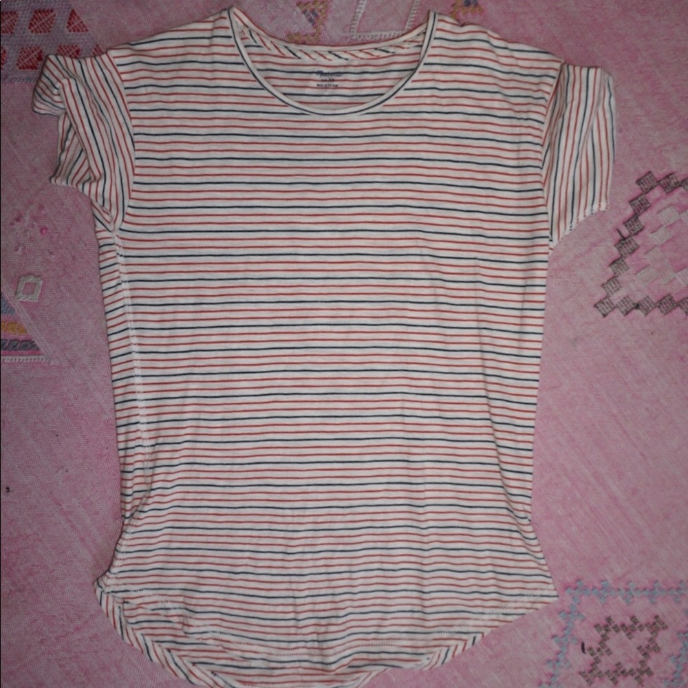 Madewell striped tee size XS